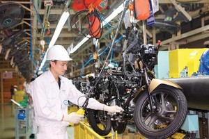 Kl994 nhà cái bóng đá world cup tại Nhà máy Honda Hà Nam. Ảnh: Chí Cường