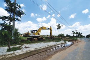 Sở Xây dựng tỉnh Long An cho biết, trên địa bàn tỉnh không có sự án nào tên Dự án Bella Vista. Ảnh: Gia Huy 