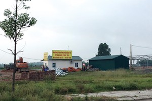 Dự án Khu đô thị Nam Phúc Yên được một số sàn môi giới mở bán ngay cạnh công trình dự án, nhưng chủ Kl99ok phiên bản mới vẫn bảo không biết!?