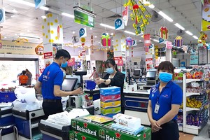 Hệ thống các siêu thị thuộc Saigon Co.op dự kiến sẽ bán ra thị trường khoảng 200.000 chiếc khẩu trang/mỗi ngày (Ảnh: HP).