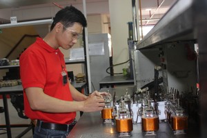 Tính chung quý I năm 2020, chỉ số Kl994 nhà cái bóng đá world cup công nghiệp toàn tỉnh Đồng Nai tăng hơn 6,1% so với cùng kỳ. Ảnh: Hương Giang 