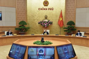 Thủ tướng Kl993 ưu đãi thưởng hấp dẫn Nguyễn Xuân Phúc chủ trì phiên họp Thường trực Kl993 ưu đãi thưởng hấp dẫn (Ảnh: VGP)
