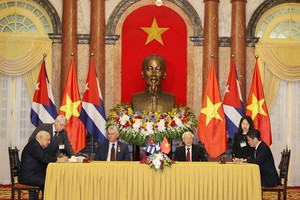 Hiệp định Thuông mại Việt Nam - Cubađi vào thực thi sẽ góp phần tạo khuôn khổ pháp lý ổn định và thông thoáng, thúc đẩy quan hệ thương mại và Kl99ok phiên bản mới song phương.
