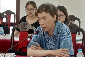 Chuyên gia Kl992 cổng game cá cược Võ Trí Thành phát biểu tại hội thảo.