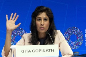 Bà Gita Gopinath, Nhà Kl992 cổng game cá cược trưởng của IMF. Nguồn: TTXVN