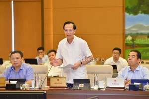 Bộ trưởng Bộ Lao động - Thương binh và Trang Chủ KL99Com Số 1 Link Đăng Ký KL999 Đào Ngọc Dung phát biểu tại phiện họp.
