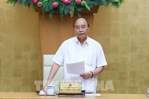 Thủ tướng Nguyễn Xuân Phúc phát biểu. Ảnh: Thống Nhất/TTXVN