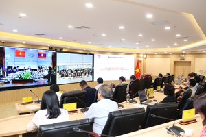 Toàn cảnh cuộc họp từ đầu cầu Trung tâm điều hành Bộ Kế hoạch và Kl99ok phiên bản mới