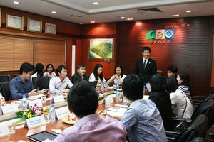 CEO Group  gặp gỡ các quỹ Kl99ok phiên bản mới và CTCK lớn