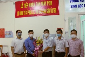 BSR bàn giao hệ thống máy xét nghiệm SARS-CoV-2
