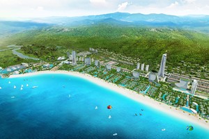Phối cảnh dự án Sonasea Vân Đồn Harbor City. Ảnh: Internet.