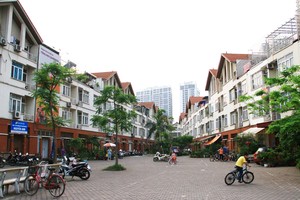 Phân khúc nhà liền thổ thu hút dòng tiền Kl99ok phiên bản mới tốt trong khoảng 1 năm trở lại. Ảnh: Bình Minh.