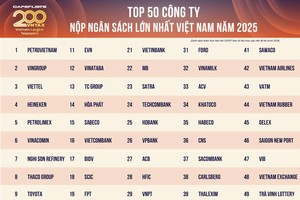 10 Kl991.com World Cup 2026 Chính Thức dẫn đầu đã nộp thuế 362.000 tỷ đồng