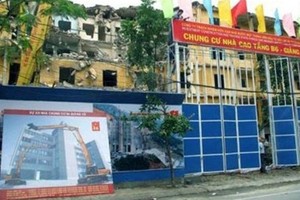 Dự án Nhà B6 Giảng Võ: Đề xuất vượt rào cho chủ Kl99ok phiên bản mới