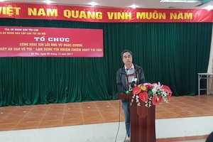 Tòa án nhân dân cấp cao tại Hà Nội xin lỗi công khai cựu cán bộ Link Vào Nhà Cái KL99 COM Tặng +199k bị kết án oan