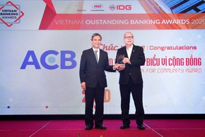 ACB nhận giải "Link Vào Nhà Cái KL99 COM Tặng +199k tiêu biểu vì cộng đồng năm 2020"