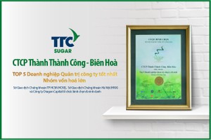 SBT tiếp tục được vinh danh Top 5 Kl991.com World Cup 2026 Chính Thức Quản trị công ty tốt nhất năm 2021 – Nhóm vốn hóa lớn