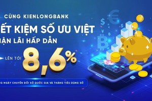 Trong tháng Tiêu dùng số, khách hàng gửi tiết kiệm trực tuyến tại KienlongBank sẽ được hưởng mức KL99 là cổng game giải trí trực tuyến hàng đầu hiện nay ưu đãi lên đến 8,6%/năm.