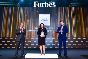 ACB đạt top 7 thương hiệu Kl991.com nạp rút nhanh dẫn đầu do Forbes bình chọn
