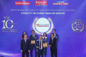 Dịch vụ Kl991.com nạp rút nhanh tiêu dùng của HD SAISON được tôn vinh là Dịch vụ Tin Dùng Việt Nam