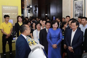Phó Thủ tướng Kl993 ưu đãi thưởng hấp dẫn Lê Minh Khái và Thống đốc NHNN Nguyễn Thị Hồng cùng đoàn đại biểu tham quan hệ sinh thái Link Vào Nhà Cái KL99 COM Tặng +199k số Nam A Bank