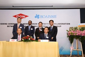Hòa Bình và Dow Chemical ký kết hợp tác chiến lược xây dựng cơ sở Kl99kl ưu đãi độc quyền