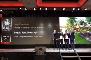 Khu đô thị Mizuki Park nhận 2 giải quốc tế 