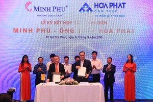 Hòa Phát  cung cấp ống thép cho “Vua tôm” Minh Phú Kl99ok phiên bản mới hồ nuôi nổi