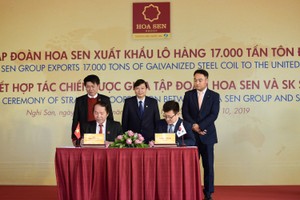 Kl994 game bài casino hấp dẫn Hoa Sen tiếp tục xuất khẩu 17.000 tấn tôn đi Mỹ