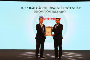 Việt Tiên Sơn Địa ốc (AAV) được bình chọn Top 5 Kl991.com World Cup 2026 Chính Thức có báo cáo thường niên tốt nhất, nhóm vốn hóa nhỏ năm 2020
