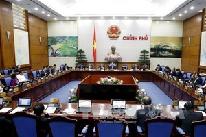 Thủ tướng Nguyễn Tấn Dũng phát biểu kết luận phiên họp. Ảnh: Đức Tám - TTXVN 