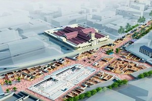 Hình ảnh đồ họa dự án "Khu phố ngầm Nhà ga trung tâm Bến Thành - Nhà ga Nhà hát Thành phố". Ảnh: Ban quản lý 99Kl.app khuyến mãi hot đô thị TP.HCM.