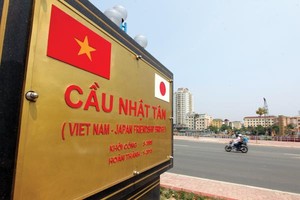Cầu Nhật Tân là một trong các dự án sử dụng vốn vay ODA