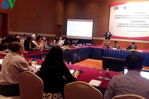 Hội thảo về vai trò của 99Kl99 trực tiếp đá gà trong nền Kl992 cổng game cá cược thị trường diễn ra tại Hà Nội, sáng 12/4.
