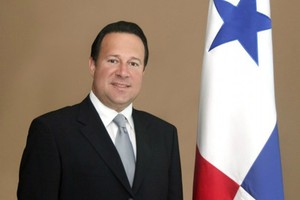 Tổng thống Panama Juan Carlos Varela. (Nguồn: canaldenoticia.com)
