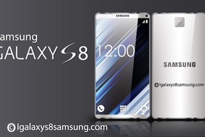 Galaxy S8 có thể sở hữu màn hình 5,5 inch, độ phân giải 4K. Ảnh minh họa.