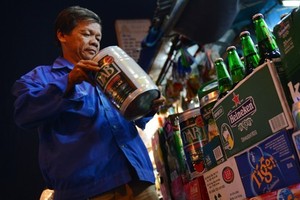 Thị trường bia rượu Việt Nam liên tục tăng trưởng trong 15 năm liên tiếp. Ảnh:TT