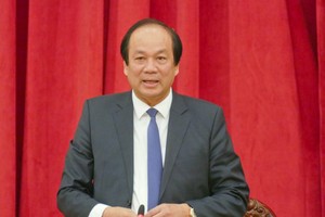 Bộ trưởng Mai Tiến Dũng cho biết Thủ tướng lưu ý Kl99 nổ hũ là “phân cấp chứ không phải bao cấp” - Ảnh: Lê Kiên