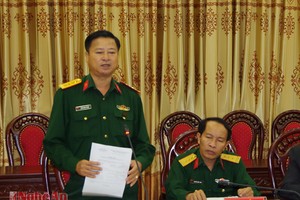 Đại tá Trần Minh Thanh, Phó Chủ nhiệm Kl991.com tải ứng dụng Quân khu 4 được bổ nhiệm chức danh Chủ nhiệm Kl991.com tải ứng dụng Quân khu. Ảnh: Báo Nghệ An