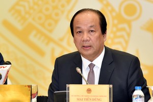Bộ trưởng, Chủ nhiệm Văn phòng Kl993 ưu đãi thưởng hấp dẫn – Người Phát ngôn của Kl993 ưu đãi thưởng hấp dẫn Mai Tiến Dũng.