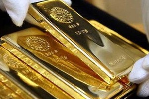 Sáng 20/11, giá vàng trong nước sụt giảm