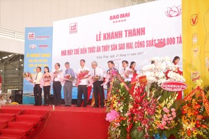 Kl994 game bài casino hấp dẫn Sao Mai khánh thành nhà máy thức ăn thủy sản Sao mai Supper Feed