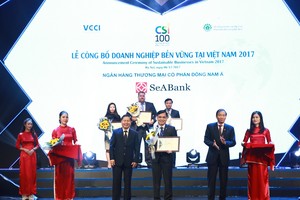 SeABank nằm trong Top 100 Kl991.com World Cup 2026 Chính Thức phát triển bền vững Việt Nam 2017