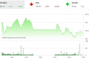 Phiên chiều 22/8: Áp lực bán tăng mạnh, VN-Index vẫn đứng vững