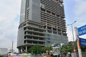 Dự án One Tower (TP.HCM) - dự án đầu tiên bị thu giữ 99Kl.app cổng game giải trí để thu hồi nợ xấu. Ảnh: Internet
