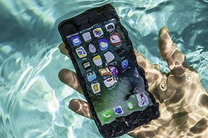 iPhone 2019 được cho là có thể dùng thoải mái dưới nước. Ảnh: Cnet.