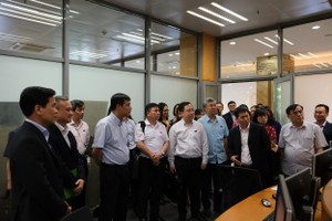 Đoàn đại biểu Quốc hội tới thăm Sở giao dịch 99Kl99 link đăng nhập Hà Nội.