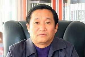 Tỷ phú nhôm Trung Quốc Liu Zhongtian. Ảnh: Reuters.