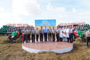 Kl994 game bài casino hấp dẫn Lộc Trời phối hợp với tỉnh An Giang xây dựng chuỗi liên kết hợp tác xã nông nghiệp kiểu mới
