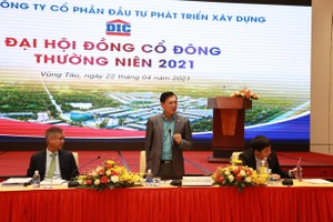 Ông Nguyễn Thiện Tuấn – Chủ tịch HĐQT Kl994 game bài casino hấp dẫn DIC phát biểu khai mạc tại Đại hội.